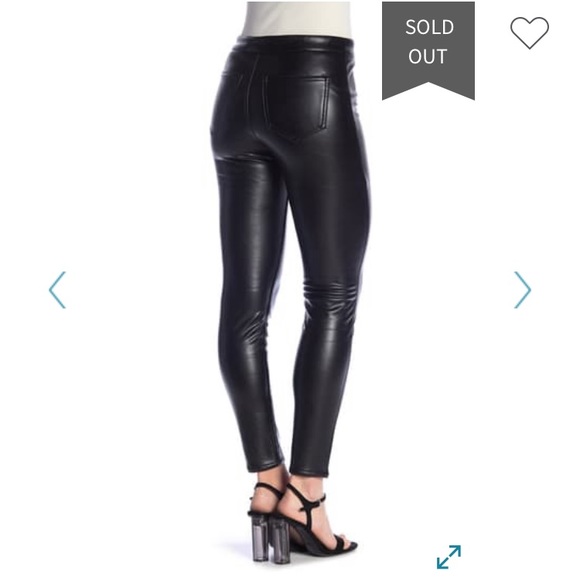 ‼️🎉HOST PICK🥳‼️NWT Faux-Leather Pants - Picture 2 of 4